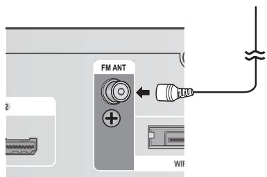 SAMSUNG HT-D5550 - Zum Anschlieben der UKW-Antenne. - 1