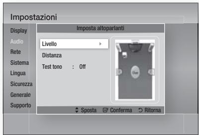 SAMSUNG HT-D5550 - Imposta altoparlanti - 1