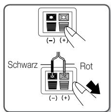 SAMSUNG HT-D5550 - Anschlieben der Laufsprecher - 1