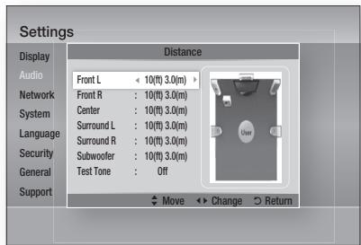 SAMSUNG HT-D5550 - Distance - 1