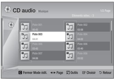 SAMSUNG HT-D5550 - Liste d'écoute - 1