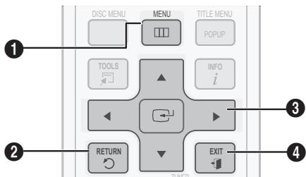SAMSUNG HT-D5550 - Zugriff auf das Einstellungen Menu - 1