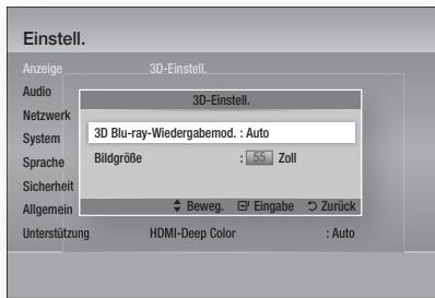 SAMSUNG HT-D5550 - 3D-Einstell. - 1