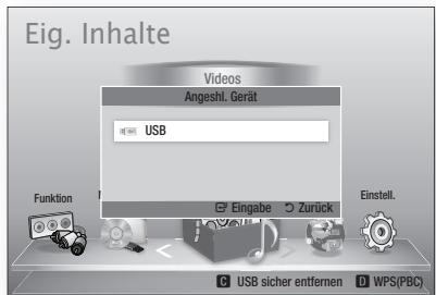 SAMSUNG HT-D5550 - Wiedergabe eines USB-Speicherveräts - 3