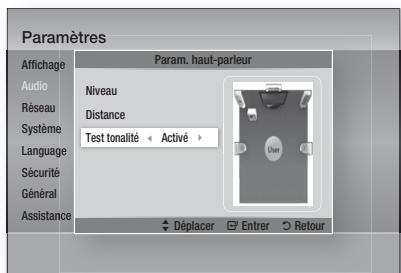 SAMSUNG HT-D5550 - Test tonalité - 1