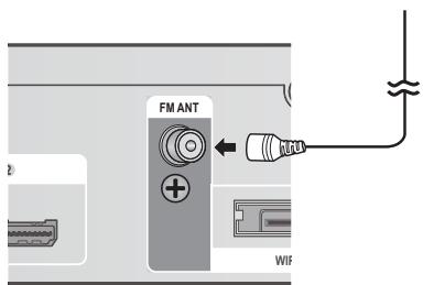 SAMSUNG HT-D5550 - Connecting the FM Antenna - 1
