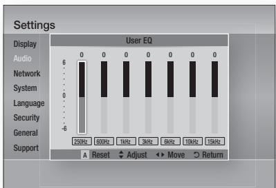 SAMSUNG HT-D5550 - User EQ - 1