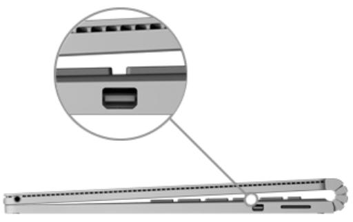 MICROSOFT SURFACE BOOK I5,  SURFACE BOOK I7 - Connexion à un écran câblé - 1