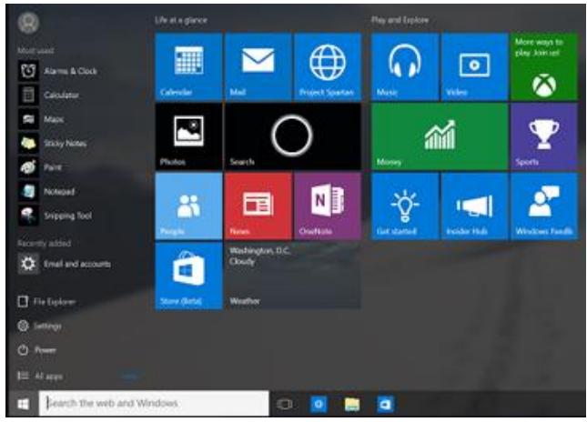 MICROSOFT SURFACE BOOK I5,  SURFACE BOOK I7 - Afficher le menu Démarrer - 1