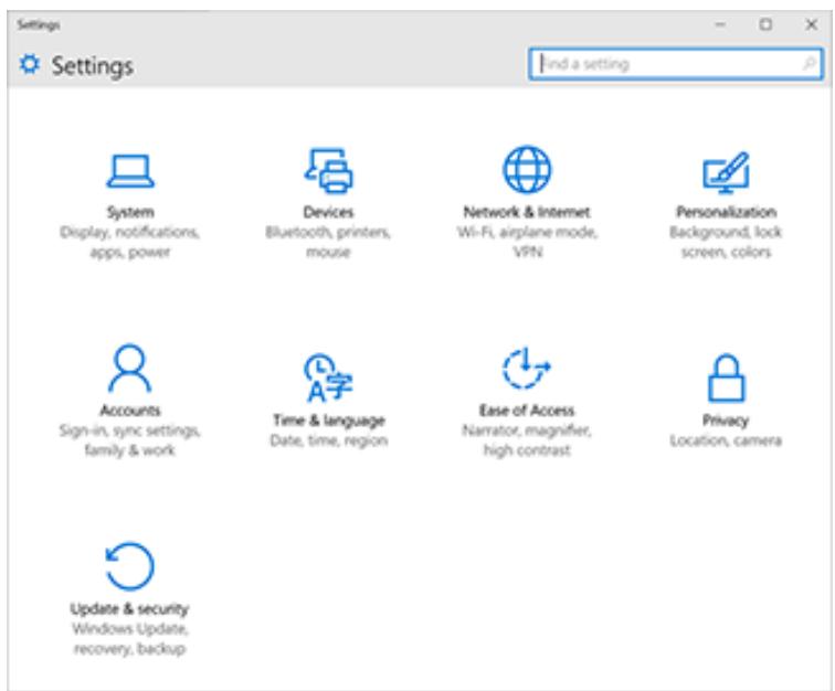 MICROSOFT SURFACE BOOK I5,  SURFACE BOOK I7 - Paramètres Windows - 1
