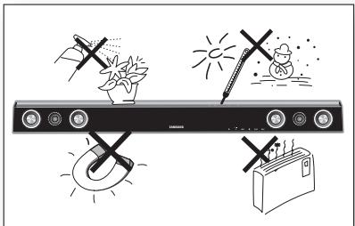 SAMSUNG HW-D350 - MISE EN GARDE - 3