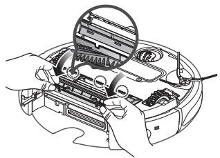 SAMSUNG SR8857 - LIMPAR O ASPIRADOR ROBOT - 1
