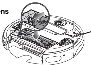 SAMSUNG SR8857 - DE ZUIGBORSTEL REINIGEN - 7