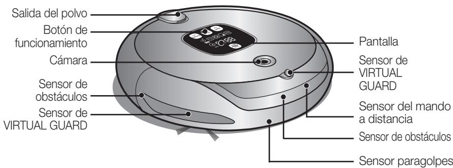 SAMSUNG SR8857 - NOMBRE DE CADA COMPONENTE - 1