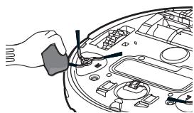 SAMSUNG SR8857 - LIMPAR O ASPIRADOR ROBOT - 3