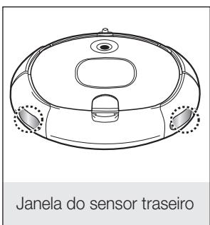 SAMSUNG SR8857 - Tem de desligar o interruptor de corrente na parte inferior da unidade principal antes de limpar o Aspirador Robot. - 5