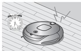 SAMSUNG SR8857 - Pode programar o Aspirador Robot para fazer a limpar a partir de uma determinada hora. - 1