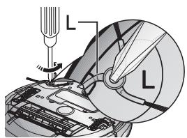 SAMSUNG SR8857 - LIMPIEZA DEL CEPILLO GIRATORIO LATERAL PARA LA LIMPIEZA DE BORDES - 4