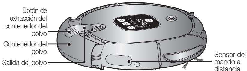 SAMSUNG SR8857 - NOMBRE DE CADA COMPONENTE - 2