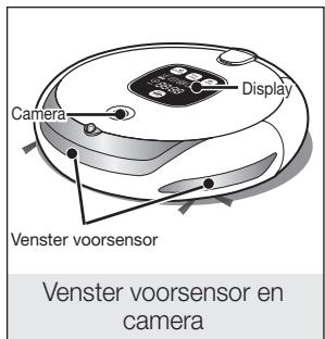 SAMSUNG SR8857 - U要去 de aan-uitschakelaar aan de onderkant van het apparaat in de uitstand zetten voordat u de robotstofzuiger gaat reinigen. - 3
