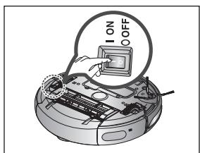 SAMSUNG SR8857 - DE AAN-UITSCHAKELAAR GEBRUIKEN - 1
