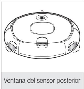 SAMSUNG SR8857 - Desactive el conmutador de encendido de la parte inferior de la unidad principal antes de limpiar la aspiradora robot. - 5