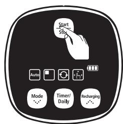 SAMSUNG SR8857 - Desligar - 2