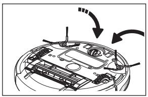 SAMSUNG SR8857 - ESCOVA ROTATIVA LATERAL PARA LIMPEZA DE CANTOS - 1