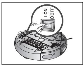 SAMSUNG SR8857 - LIGAR OU DESLIGAR O INTERRUPTOR DE CORRENTE - 1