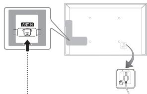 SAMSUNG HE46A - Collegamento all'antenna - 3