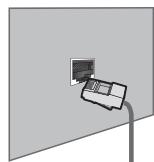 SAMSUNG HE46A - Nätverksanslutting - Kabel - 1