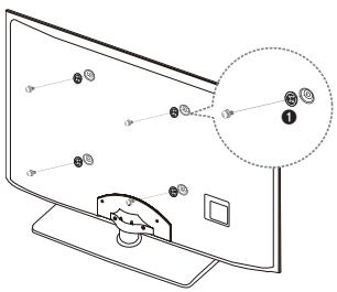 SAMSUNG HE46A - Especificações do kit de montagem na parede (VESA) - 1