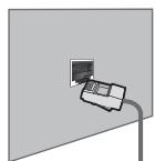SAMSUNG HE46A - Nätverksanslutting - Kabel - 4