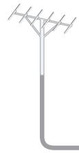 SAMSUNG HE46A - Ansslata till en antenn - 2
