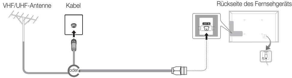 SAMSUNG HE46A - AnschlieBen an eine Antenne - 2