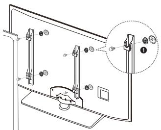 SAMSUNG HE46A - Cas B. Installation du support mural d'un autre fabricant - 2