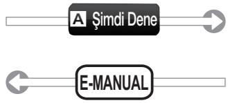 SAMSUNG HE46A - Bir e-Manual konusu ve ilgili OSD menusu/mentaleriarasinda nasil gejis yapilir. - 2