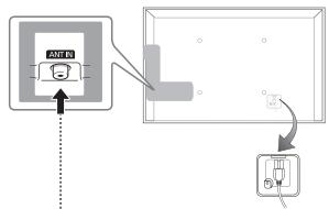 SAMSUNG HE46A - Conexión de una antenna - 3