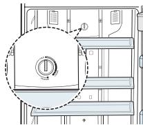SAMSUNG SR428MLS - CONTROLLING THE FRIDGE TEMPERATURE - 1
