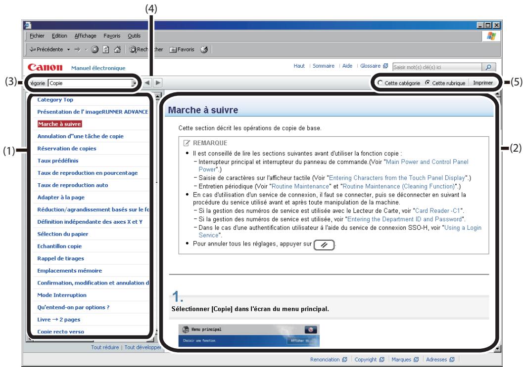 CANON IMAGERUNNER ADVANCE 6055 - Page de rubrique - 1