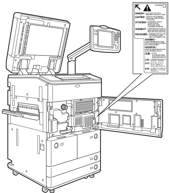 CANON IMAGERUNNER ADVANCE 6065I - VORSICHT - 4