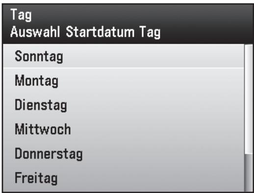 CANON IMAGERUNNER C1028I - Woche Auswahl Startdatum Woche - 2