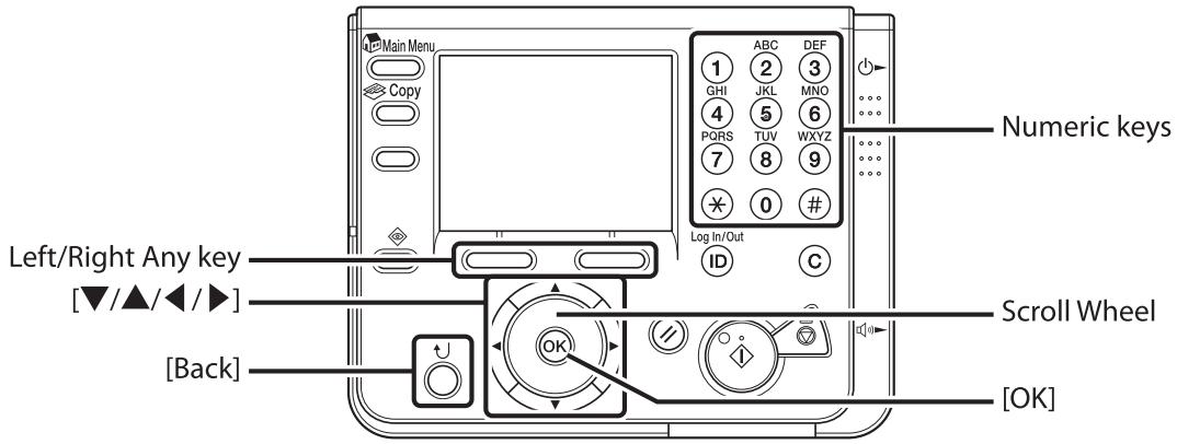 CANON IMAGERUNNER C1028I - Set Date and Time - 1