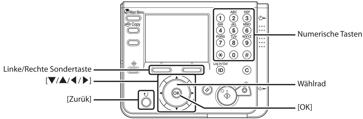 CANON IMAGERUNNER C1028I - Datum und Zeit einrichten - 1
