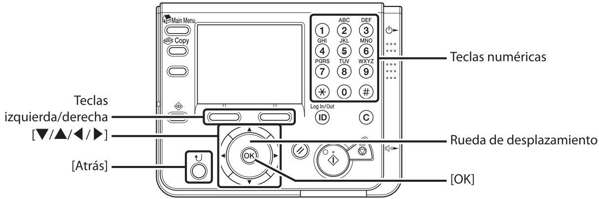 CANON IMAGERUNNER C1028I - Ajuste de la Fecha y la hora - 1