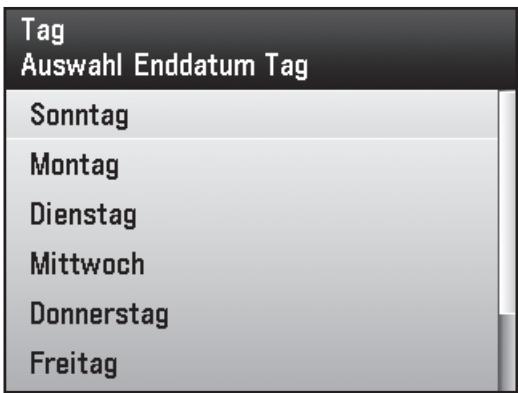 CANON IMAGERUNNER C1028I - Woche Auswahl Startdatum Woche - 9