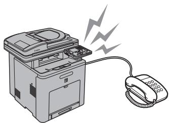 CANON IMAGERUNNER C1028I - - When Receiving VOICE CALL - 1