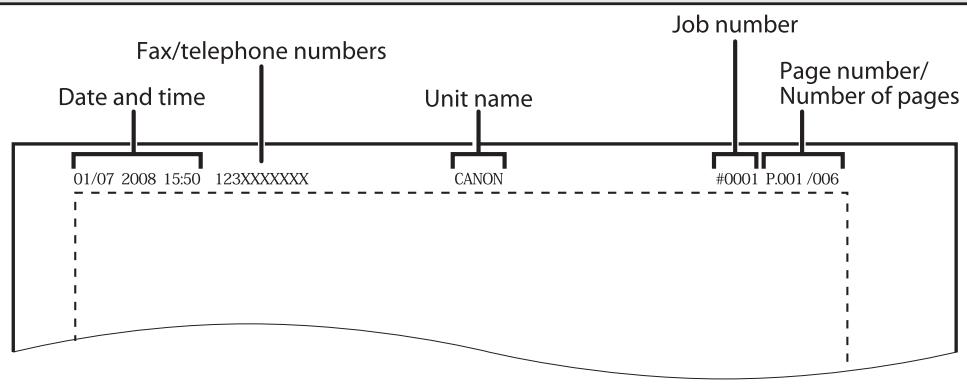 CANON IMAGERUNNER C1028I - About Sender Information - 1