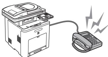 CANON IMAGERUNNER C1028I - Bei Telefonrufen - 1