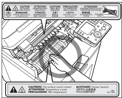 CANON IMAGERUNNER C1028I - VORSICHT - 1